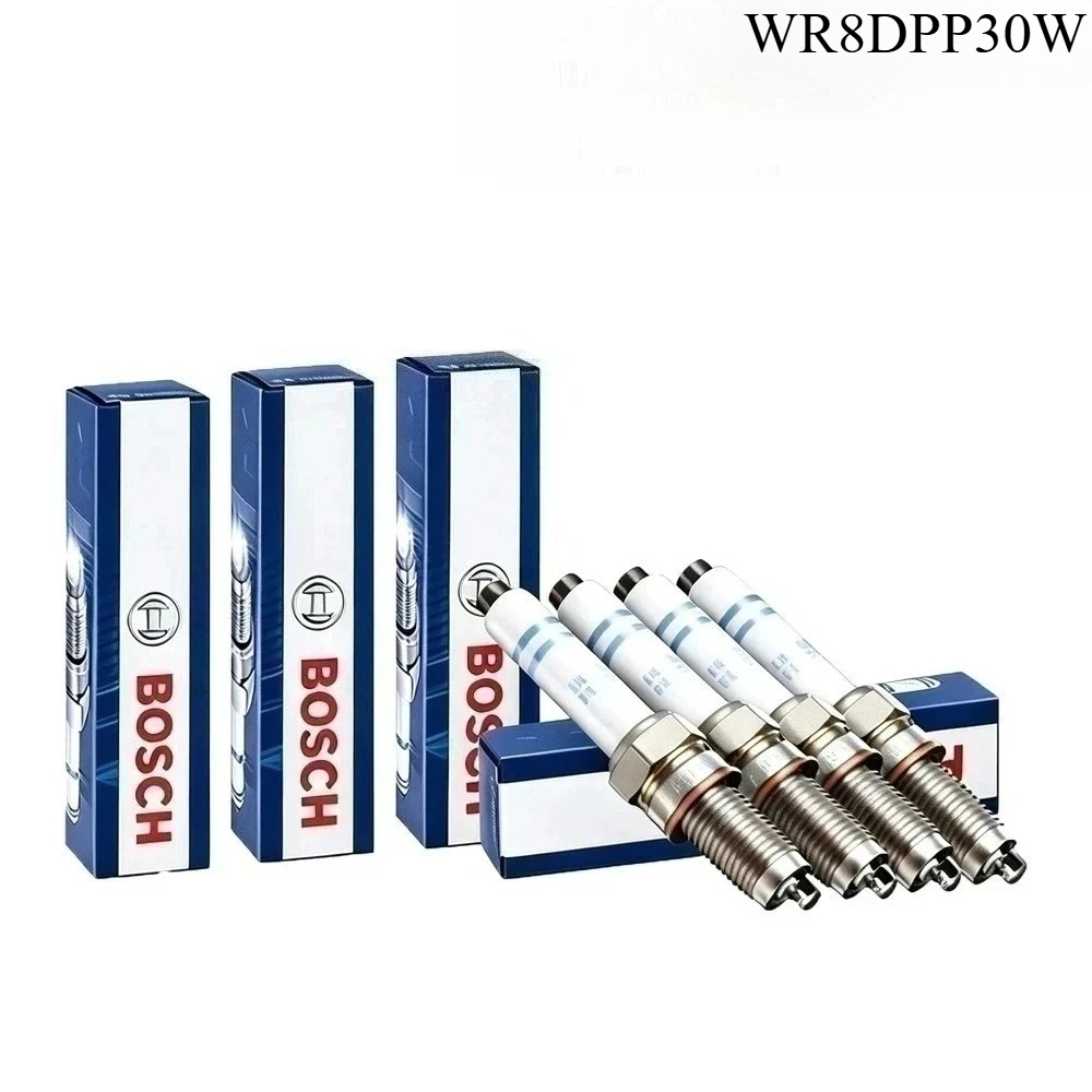 Bosch Spark Plug Platinum - Bosch WR8DPP30W Zündkerze geeignet für Geely