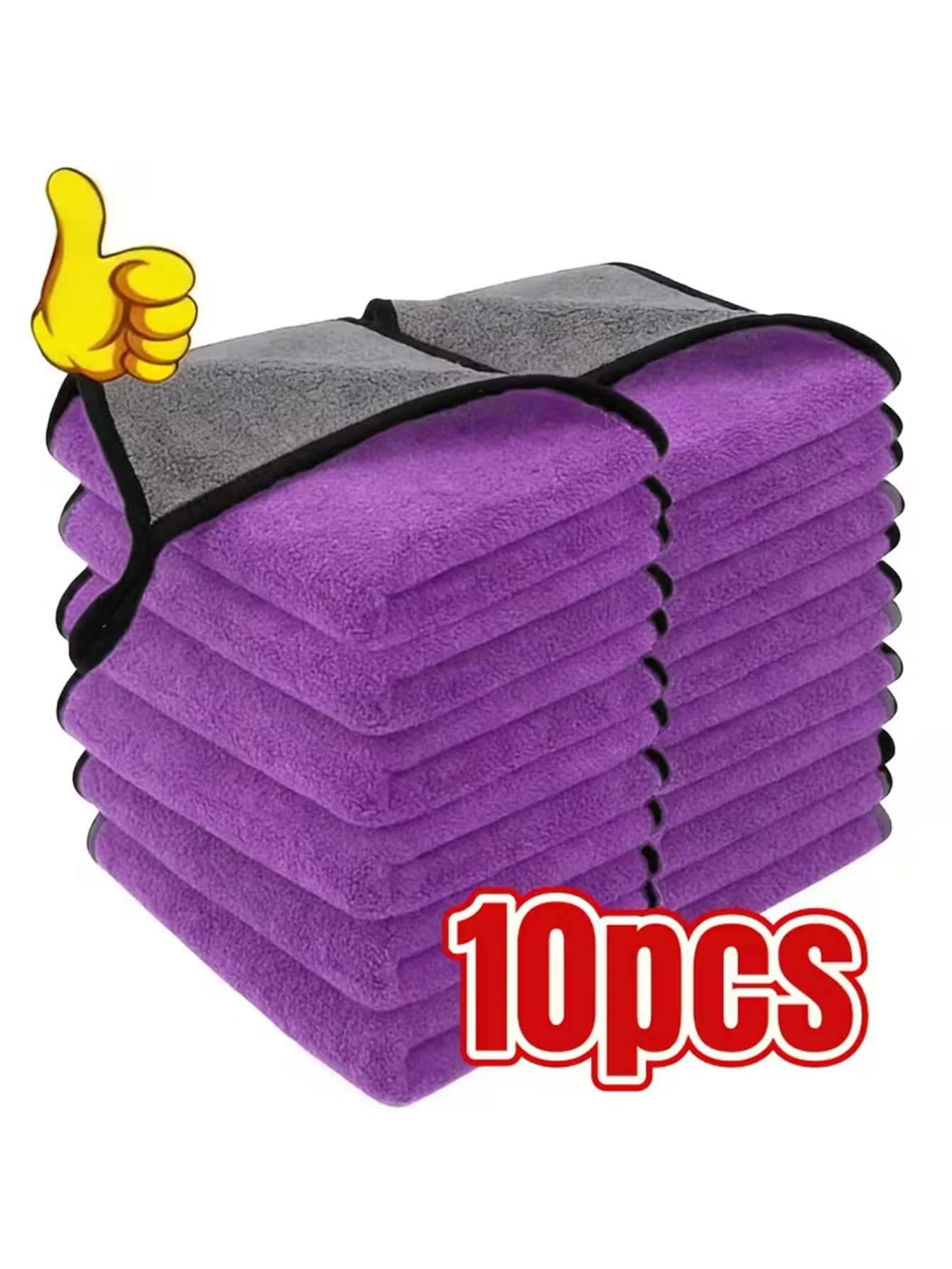 10er-Pack Doppelseitige Korall – Microfiber Towel Detailing Bewertung und Preis